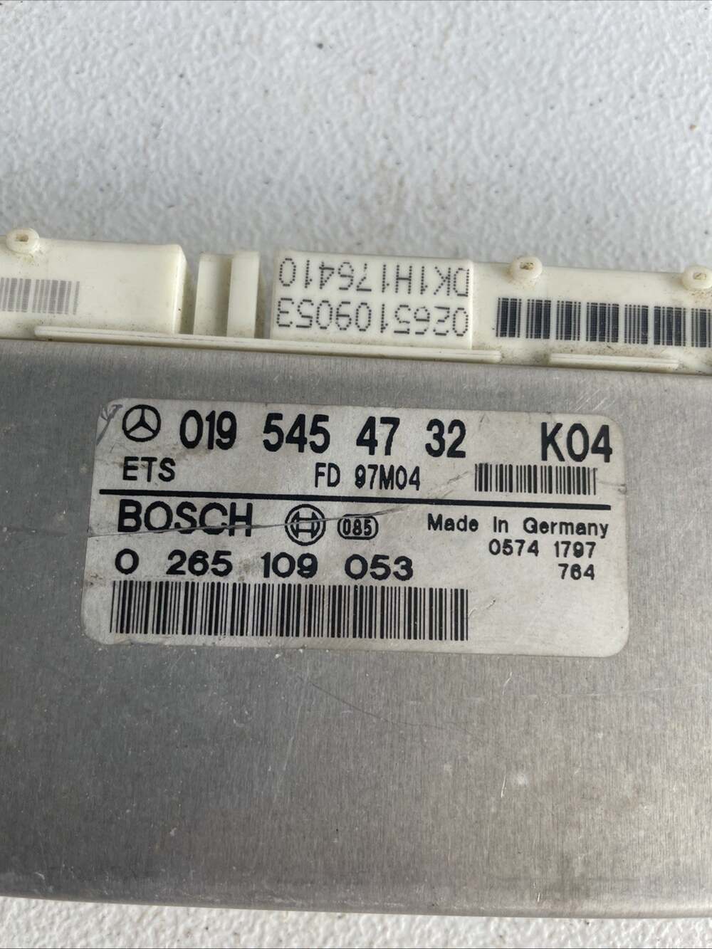ABS Control Unit MERCEDES-BENZ 0195454732 0265109053 0 265 109 053